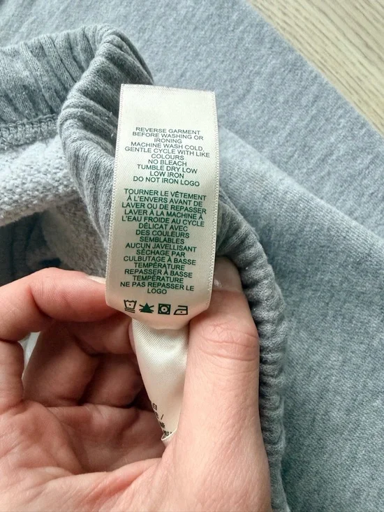 Roots Athletic Boyfriend Sweatpants Gray Gender Free Womenโs Size 0 / XXS - Picture 7 of 7